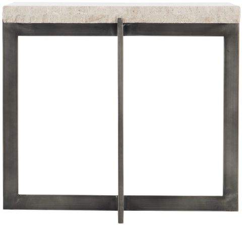 Hathaway Tall Bunching Cocktail Table | Sr Interiors with regard to The Art of Pairing Alexia Bunching Cocktails Carrara White with Antique Bronze Accents